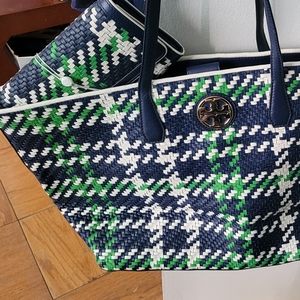 Tory Burch Duet tote and wallet